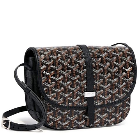 goyard belvedere bag black|goyard belvedere pm price 2023.